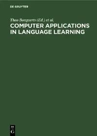 Buy Computer Applications in Language Learning (English, Theo Bongaerts | Pieter De Haan | Sylvia Lobbe) — BookShops.in