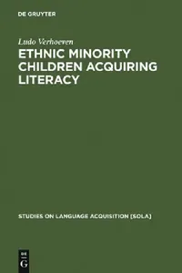 Buy Ethnic Minority Children Acquiring Literacy (English, Ludo Verhoeven) — BookShops.in