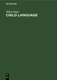 Buy Child Language (English, Willem Kaper) — BookShops.in