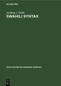 Buy Swahili Syntax (English, Anthony J. Vitale) — BookShops.in