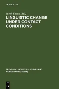 Buy Linguistic Change under Contact Conditions (English, Jacek Fisiak) — BookShops.in
