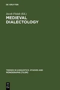 Buy Medieval Dialectology (English, Jacek Fisiak) — BookShops.in