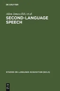 Buy Second-Language Speech (English, Allan James | Jonathan Leather) — BookShops.in