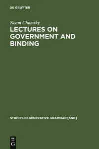 Buy Lectures on Government and Binding (English, Noam Chomsky) — BookShops.in