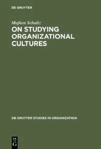 Buy On Studying Organizational Cultures (English, Majken Schultz) — BookShops.in