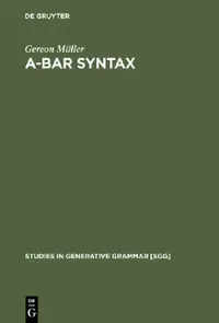 Buy A-bar Syntax (English, Gereon Müller) — BookShops.in