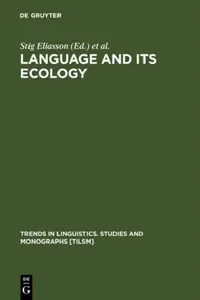Buy Language and its Ecology (English, Stig Eliasson | Ernst H. Jahr) — BookShops.in