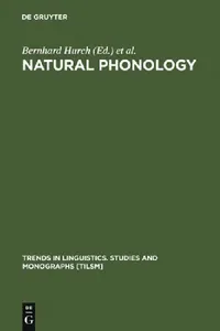 Buy Natural Phonology (English, Bernhard Hurch | Richard a. Rhodes) — BookShops.in