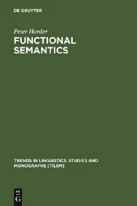 Buy Functional Semantics (English, Peter Harder) — BookShops.in