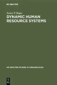 Buy Dynamic Human Resource Systems (English, James P. Begin) — BookShops.in