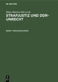 Buy Wahlfälschung (English, Jan Müller | Petra Schäfter) — BookShops.in