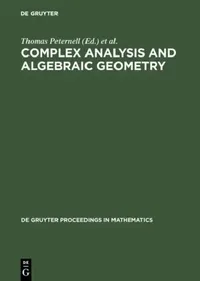 Buy Complex Analysis and Algebraic Geometry (English, Thomas Peternell | Frank-Olaf Schreyer) — BookShops.in