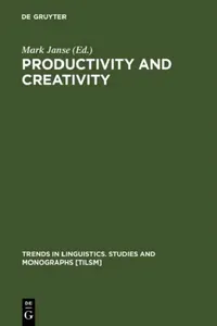 Buy Productivity and Creativity (English, Mark Janse | An Verlinden) — BookShops.in