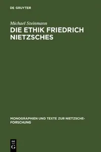 Buy Die Ethik Friedrich Nietzsches (English, Michael Steinmann) — BookShops.in