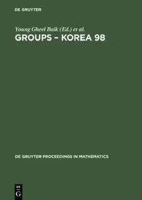 Buy Groups - Korea 98 (English, Young Gheel Baik | Johnson David L. Johnson | Ann Chi Kim) — BookShops.in