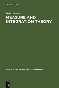 Buy Measure and Integration Theory (English, Heinz Bauer) — BookShops.in