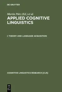 Buy Theory and Language Acquisition (English, Martin Pütz | Susanne Niemeier) — BookShops.in