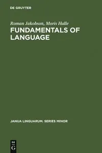 Buy Fundamentals of Language (English, Roman Jakobson) — BookShops.in