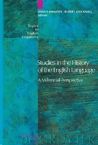 Buy Studies in the History of the English Language (English, Donka Minkova) — BookShops.in