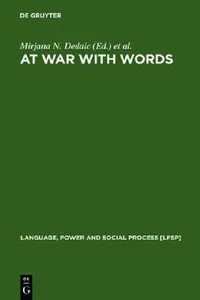Buy At War with Words (English, Mirjana N. Dedaic) — BookShops.in