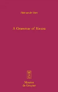 Buy A Grammar of Kwaza [With CD (Audio)] (English, Hein Van Der Voort) — BookShops.in