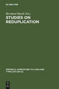 Buy Studies on Reduplication (English, Bernhard Hurch) — BookShops.in