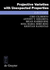 Buy Projective Varieties with Unexpected Properties (English, Ciro Ciliberto | Anthony V. Geramita | Brian Harbourne) — BookShops.in