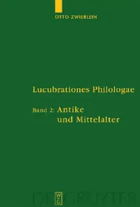 Buy Lucubrationes Philologae, Band 2, Antike und Mittelalter (English, Rainer Jakobi | Rebekka Junge | Christine Schmitz) — BookShops.in