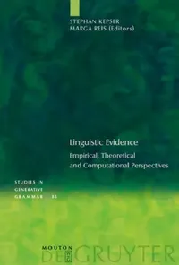 Buy Linguistic Evidence (English, Stephan Kepser | Marga Reis) — BookShops.in
