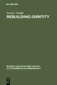 Buy Rebuilding Identity (English, Jacob L. Wright) — BookShops.in
