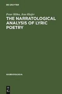 Buy The Narratological Analysis of Lyric Poetry (English, Peter Hühn | Jens Kiefer | Alastair Matthews) — BookShops.in