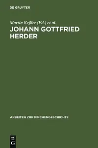 Buy Johann Gottfried Herder (English, Martin Keßler | Volker Leppin) — BookShops.in