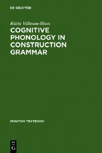 Buy Cognitive Phonology in Construction Grammar (English, Riitta Välimaa-Blum) — BookShops.in