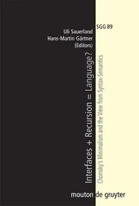 Buy Interfaces + Recursion = Language? (English, Uli Sauerland) — BookShops.in
