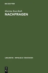 Buy Nachfragen (English, Martina Rost-Roth) — BookShops.in