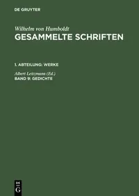 Buy Gesammelte Schriften, Band 9, Gedichte (English, Albert Leitzmann) — BookShops.in