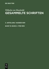 Buy Gesammelte Schriften, Band 15, Band 2. 1799-1835 (English, Knigl Preu Akad D. Wiss) — BookShops.in