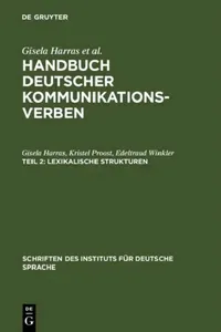 Buy Lexikalische Strukturen (English, Gisela Harras | Kristel Proost | Edeltraud Winkler) — BookShops.in