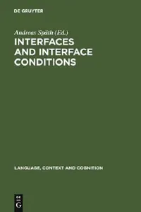 Buy Interfaces and Interface Conditions (English, Andreas Späth) — BookShops.in