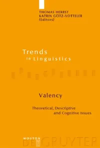 Buy Valency (English, Thomas Herbst | Katrin Götz-Votteler) — BookShops.in