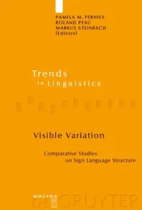 Buy Visible Variation (English, Pamela M. Perniss | Roland Pfau | Markus Steinbach) — BookShops.in