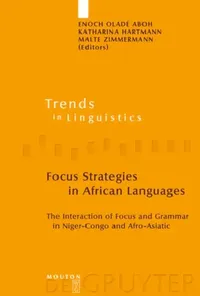 Buy Focus Strategies in African Languages (English, Enoch Oladé Aboh | Katharina Hartmann | Malte Zimmermann) — BookShops.in