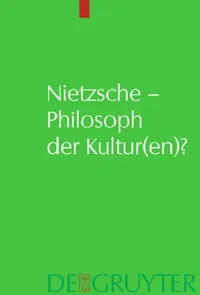 Buy Nietzsche - Philosoph Der Kultur(en)? (English, Andreas Urs Sommer) — BookShops.in