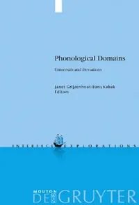Buy Phonological Domains (English, Janet Grijzenhout | Baris Kabak) — BookShops.in