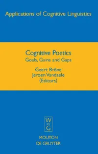 Buy Cognitive Poetics (English, Geert Brône | Jeroen Vandaele) — BookShops.in
