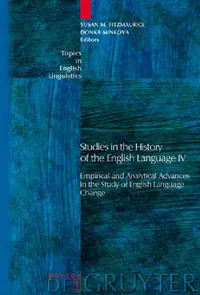 Buy Studies in the History of the English Language IV (English, Susan M. Fitzmaurice | Donka Minkova) — BookShops.in