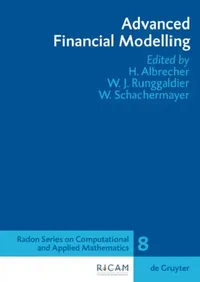 Buy Advanced Financial Modelling (English, Hansjörg Albrecher | Wolfgang J. Runggaldier | Walter Schachermayer) — BookShops.in