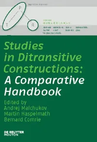 Buy Studies in Ditransitive Constructions (English, Andrej Malchukov | Martin Haspelmath | Bernard Comrie) — BookShops.in