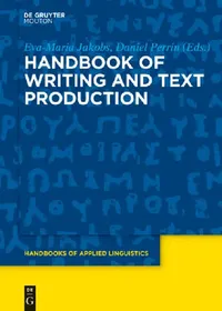 Buy Handbook of Writing and Text Production (English, Eva-Maria Jakobs | Daniel Perrin) — BookShops.in
