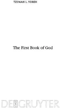 Buy The First Book of God (English, Tzemah L. Yoreh) — BookShops.in